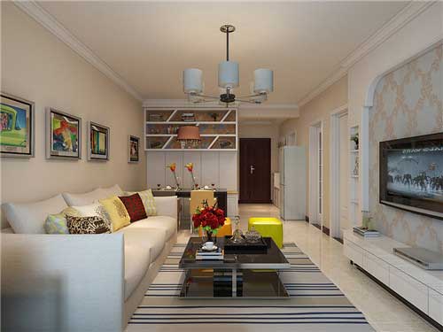 翠提春曉93平米效果圖