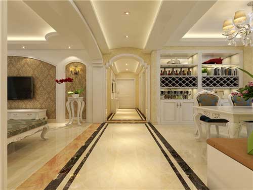 翠提春曉138平米簡歐效果圖