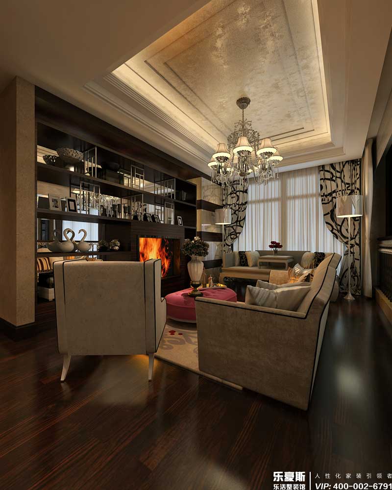 墅洋居禮200㎡四室四廳后現(xiàn)代風(fēng)格