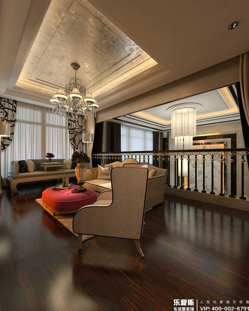 墅洋居禮200㎡四室四廳后現(xiàn)代風(fēng)格