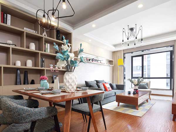 石家莊二居室效果圖