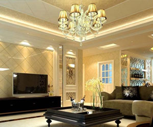 家庭裝修，客廳吊燈如何選擇？