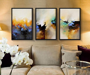 客廳適合掛什么畫呢？