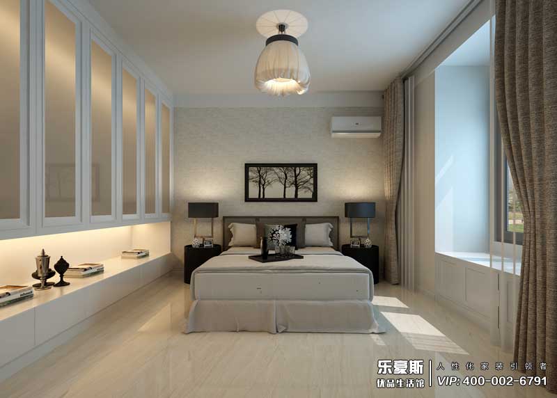 石家莊奧北公園三室兩廳現代裝修效果圖