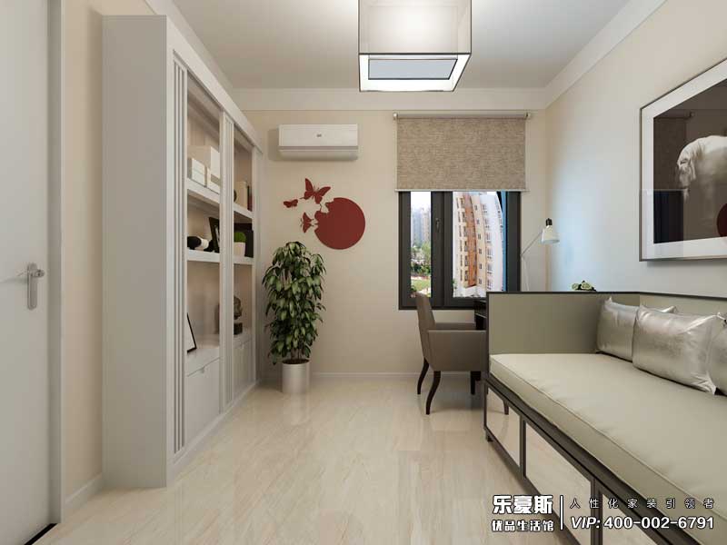 石家莊奧北公園三室兩廳現代裝修效果圖