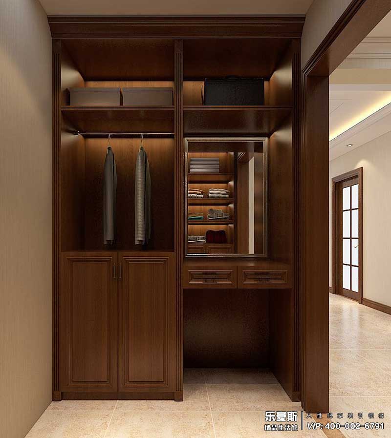 石家莊翰唐92平米美式風格裝修效果圖