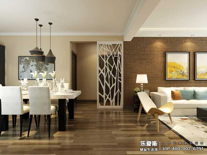 金色里程136平米現(xiàn)代簡約風(fēng)格裝修效果圖