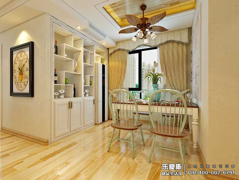 瑞城153平米四室兩廳混搭風格裝修效果圖