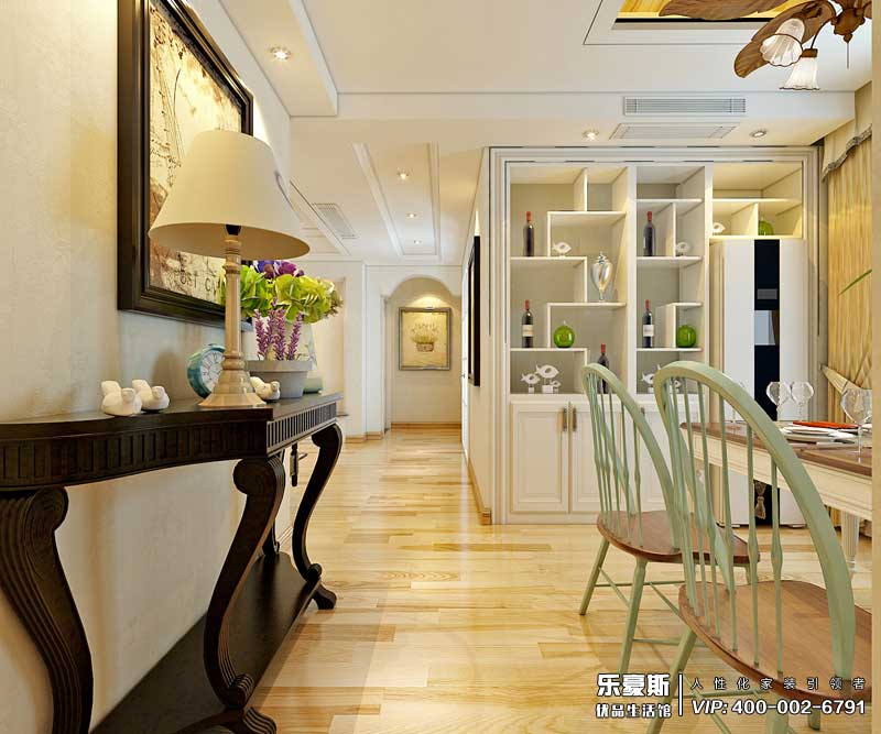 瑞城153平米四室兩廳混搭風格裝修效果圖