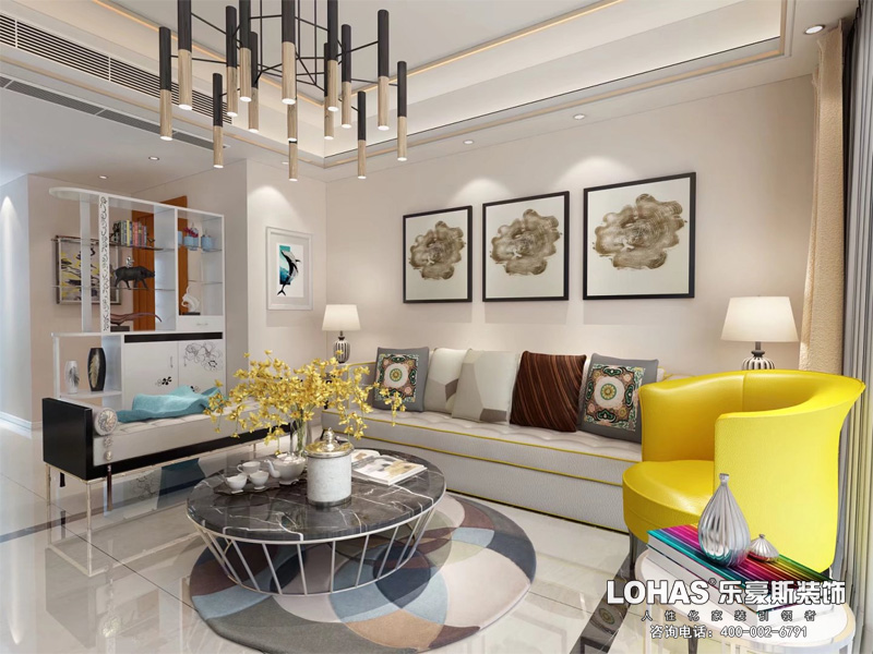 御河上院142平米裝修效果圖