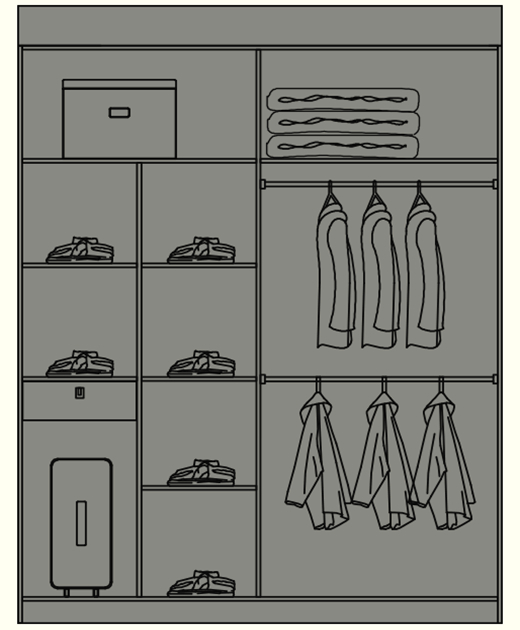 簡易衣柜