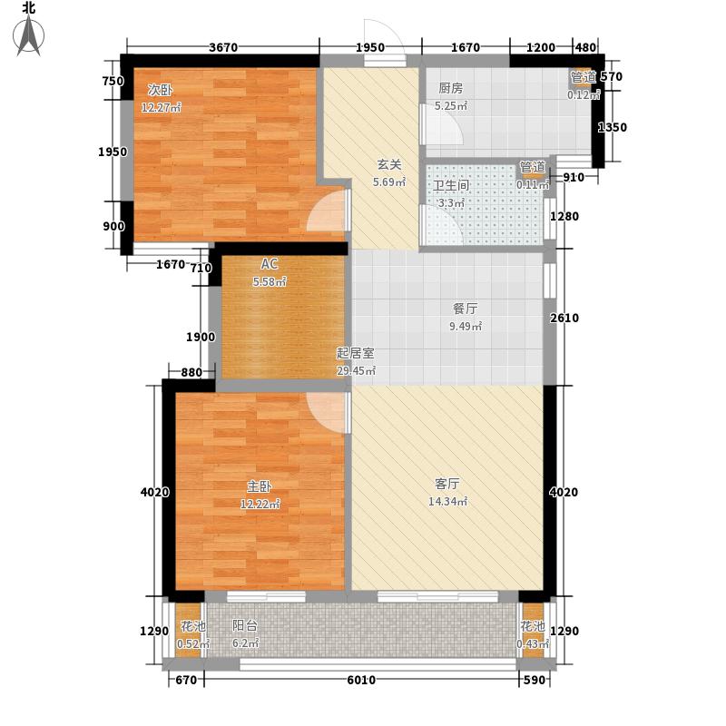 國(guó)源和天下2室0廳1衛(wèi)1廚108.00㎡