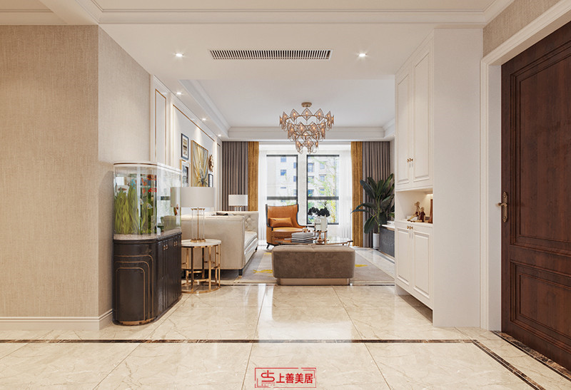 厚德福城140平美式輕奢