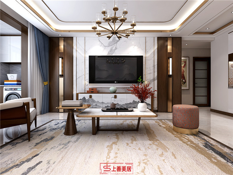 幸福城120平中式