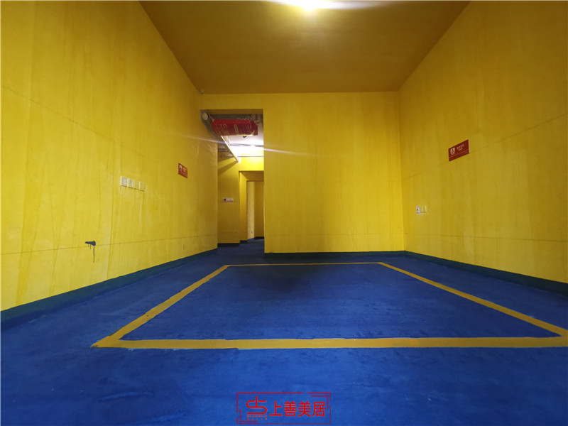 香格禮86平/墻面二遍膩子晾干中