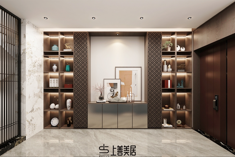 江水西岸500平聯(lián)排別墅裝修效果圖5