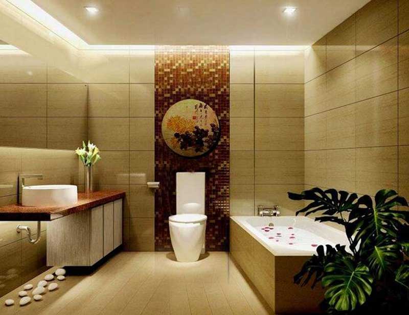 新中式衛(wèi)生間裝修效果圖