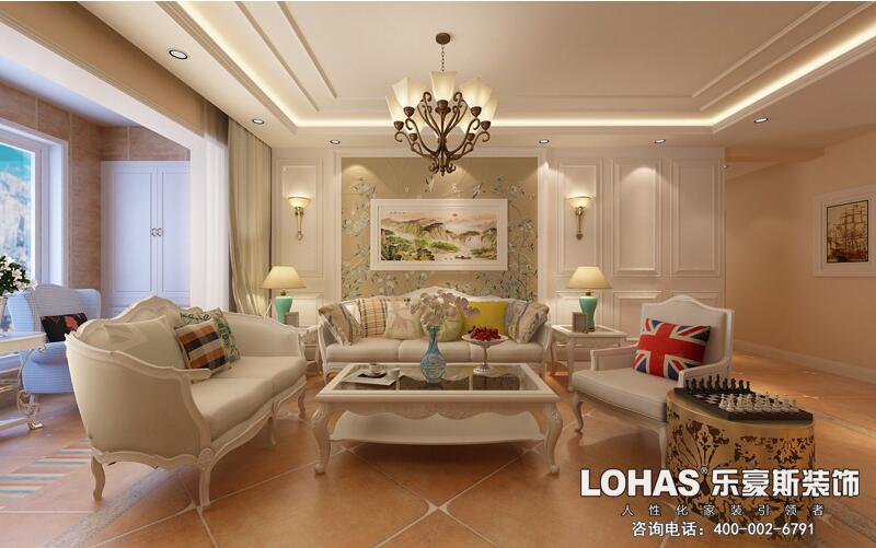 裝修樣板間120平方米三室二廳家