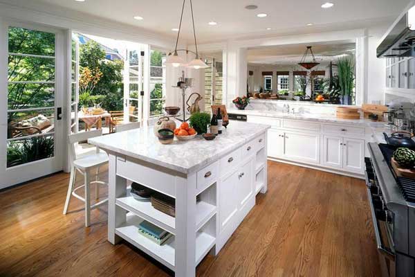 開放式廚房裝修效果圖