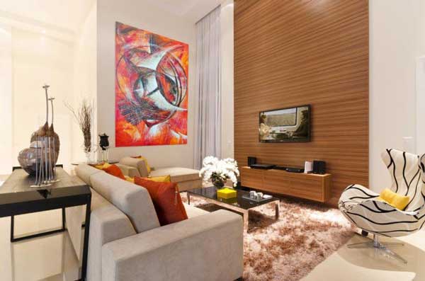 石家莊客廳鋪設(shè)地毯裝修效果圖