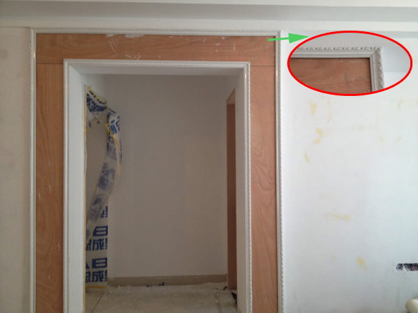 現(xiàn)場(chǎng)制作門(mén)套