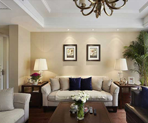 120平米裝修預(yù)算 18萬享受自由淡雅美式風(fēng)！