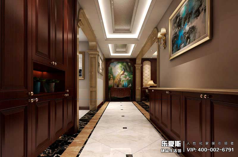 石家莊星河御城318平米美式裝修效果圖