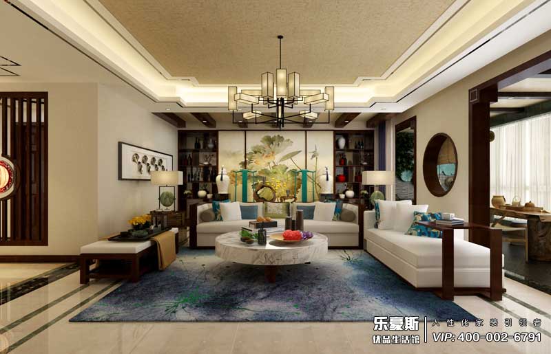 天水麗城180平米新中式風(fēng)格裝修效果圖 天水麗城180平米新中式風(fēng)格裝修效果圖