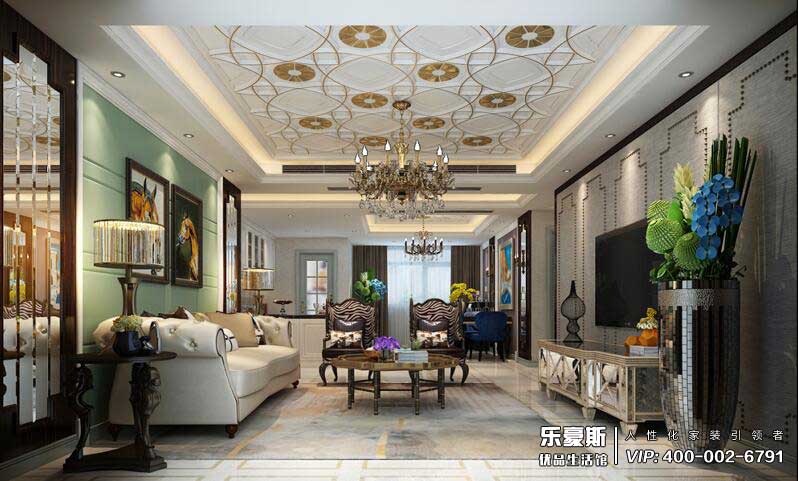 富強電力小區(qū)簡美風(fēng)格裝修效果圖