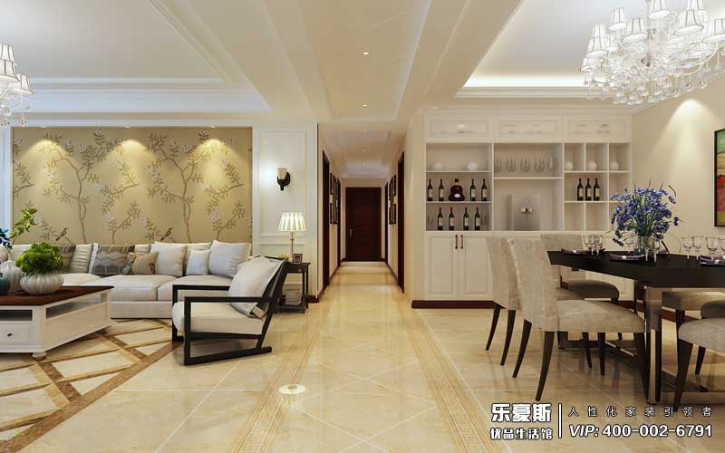 萬信城市花園170平米簡(jiǎn)約風(fēng)格裝修效果圖