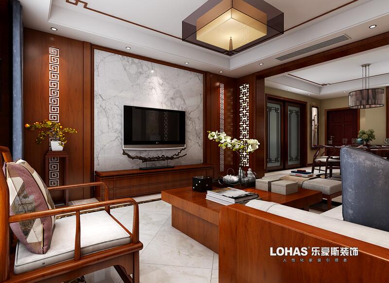 石家莊上山間中式風格裝修效果圖