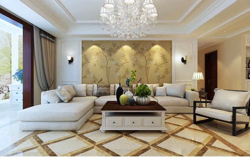 萬信花園現(xiàn)代風(fēng)格裝修效果圖