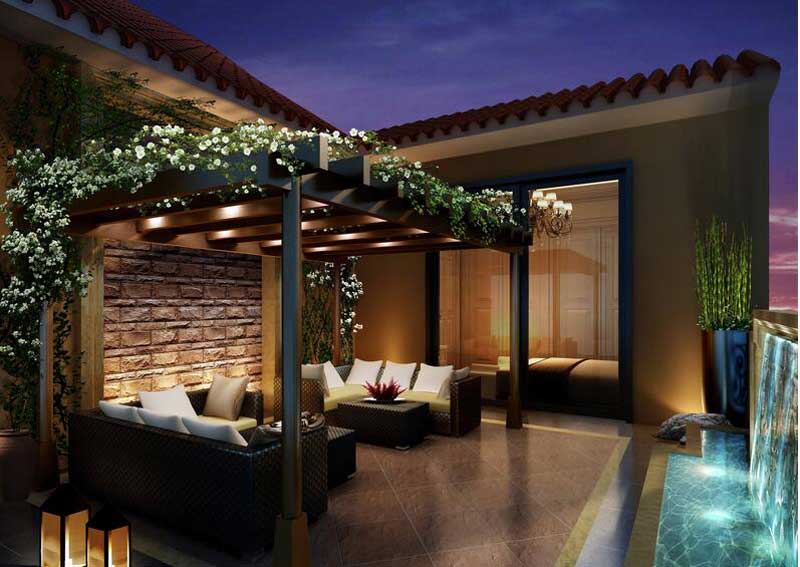 陽(yáng)臺(tái)別墅裝修設(shè)計(jì)效果圖