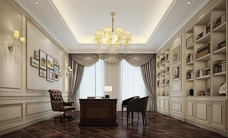 書房別墅裝修效果圖