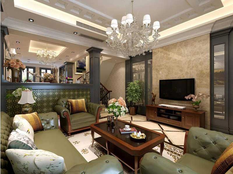 聯(lián)排別墅裝修效果圖