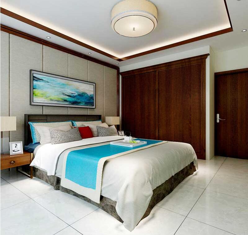 瓏璽山中式風(fēng)格別墅裝修效果圖 