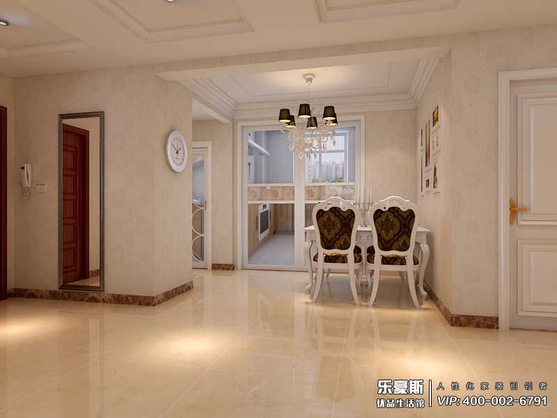 正定天山熙湖簡歐風(fēng)格裝修效果圖