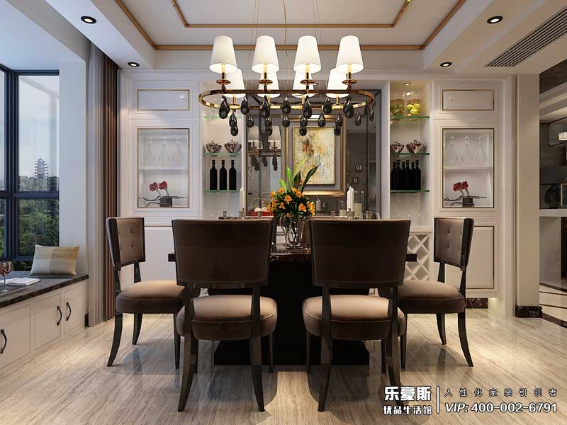 學府名城后奢風格裝修設計