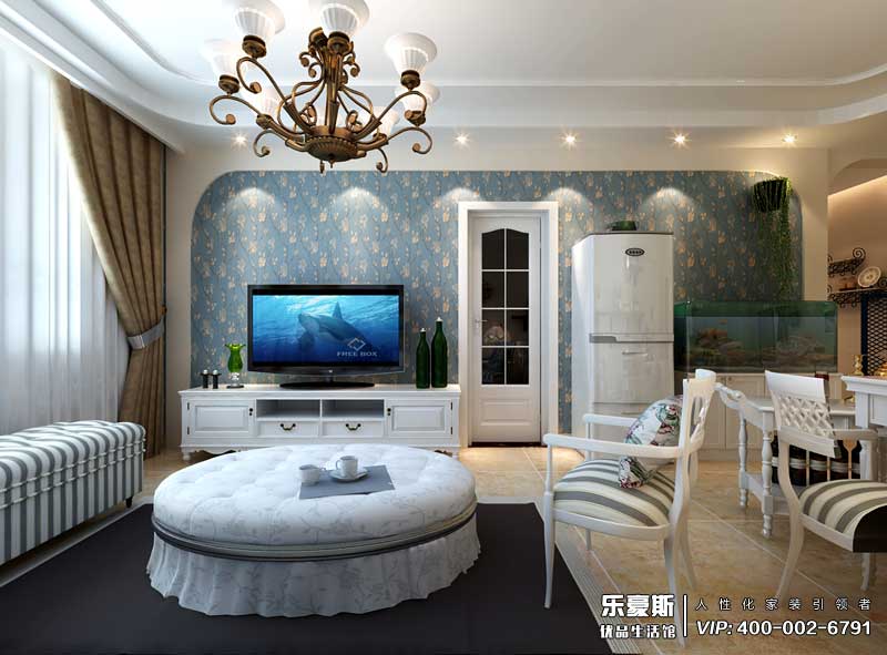 藍(lán)山國際田園風(fēng)格裝修