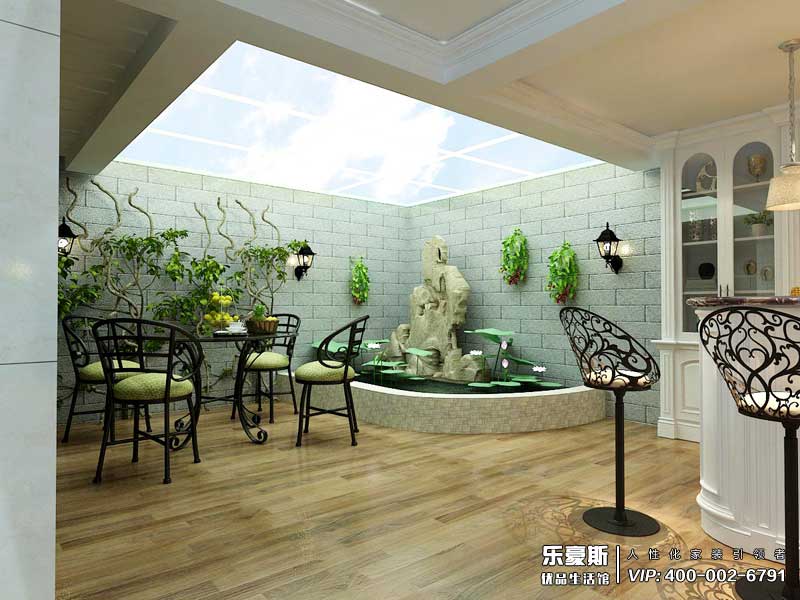 天下錦城300平米簡(jiǎn)歐風(fēng)格裝修