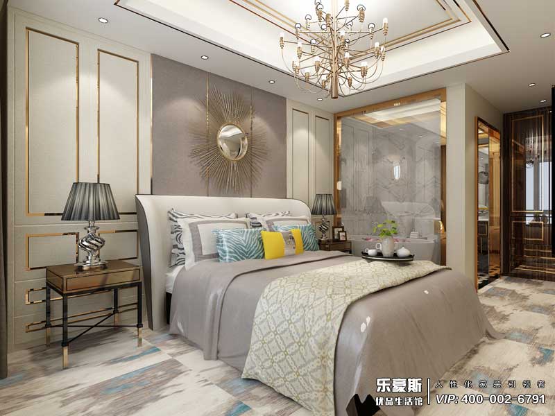 星湖國際花園后奢風格裝修效果圖