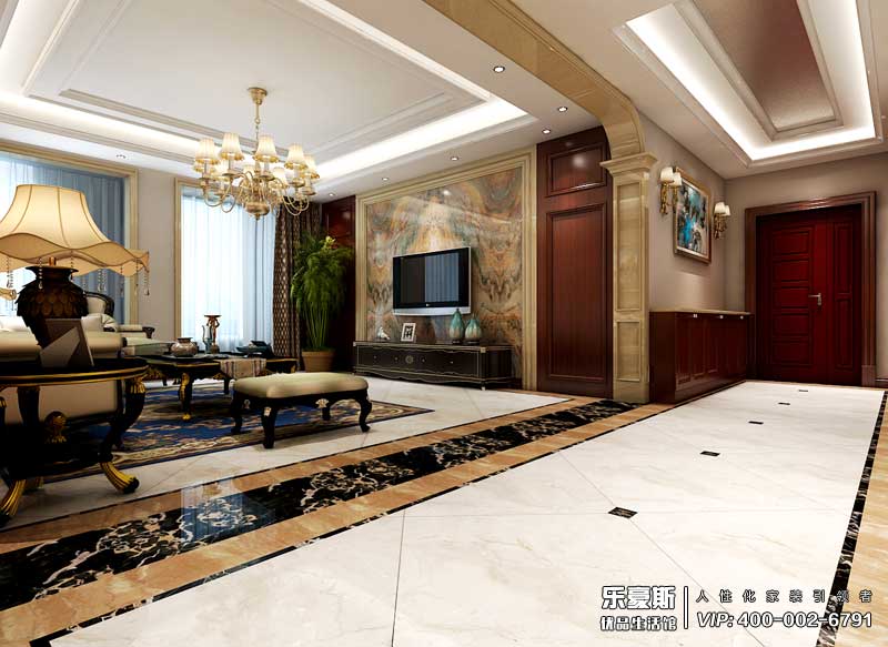 盛世御城裝修效果圖美式