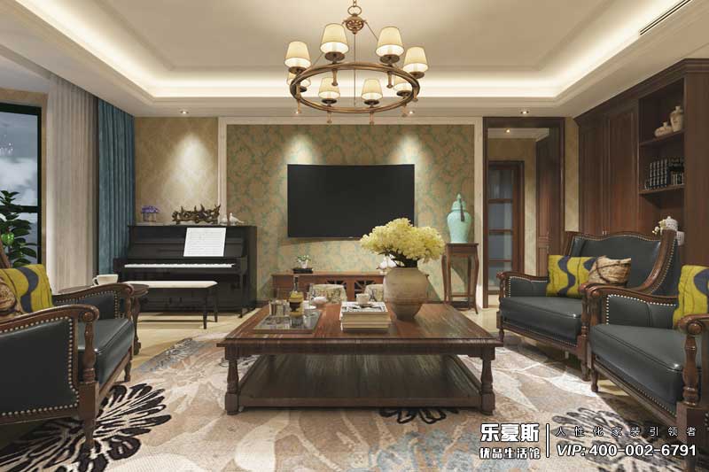 藍(lán)山國際美式風(fēng)格裝修設(shè)計(jì)