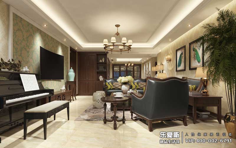 藍(lán)山國際美式風(fēng)格裝修設(shè)計(jì)