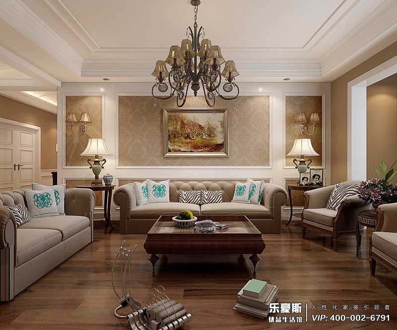 東勝紫御府美式風(fēng)格裝修效果圖