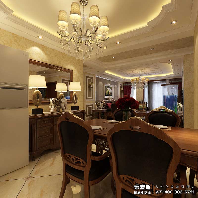 河北國際商會(huì)廣場歐式風(fēng)格裝修效果圖