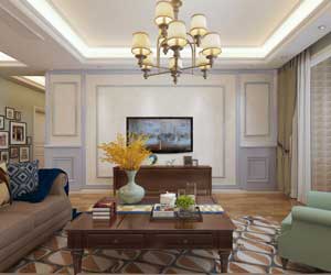 石家莊陽光里美式風格裝修設計，給你一座溫馨的小城