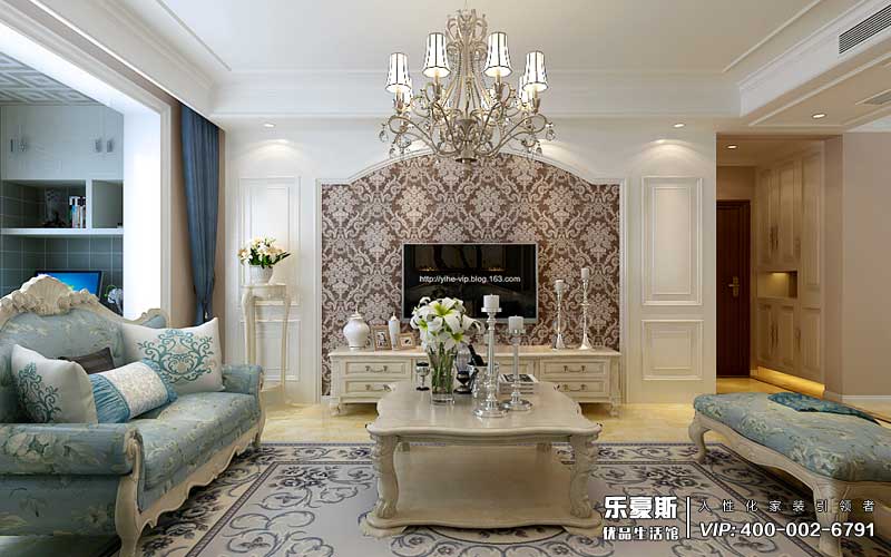 東勝紫御公園廣場美式風(fēng)格裝修