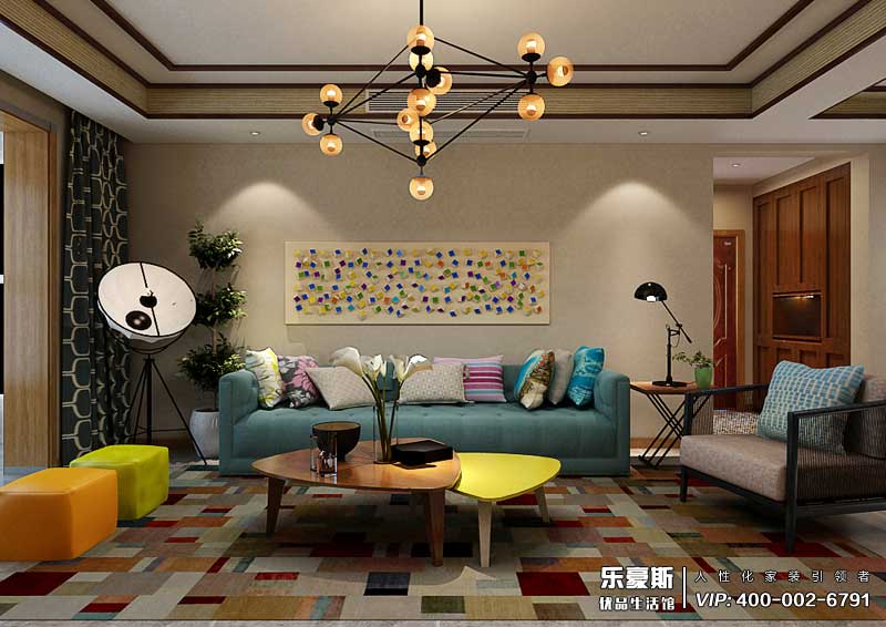 國仕山新中式風格裝修效果圖