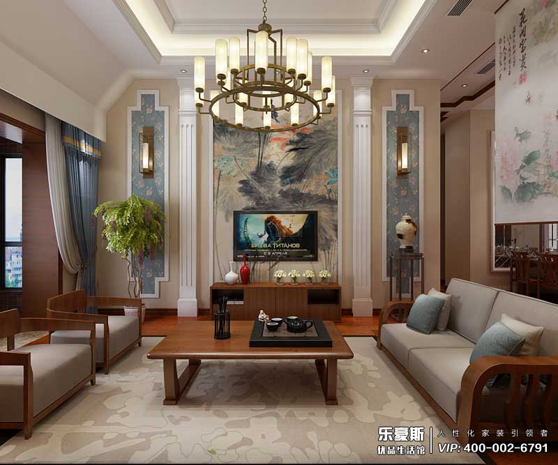 天山銀河廣場混搭風(fēng)格裝修效果圖